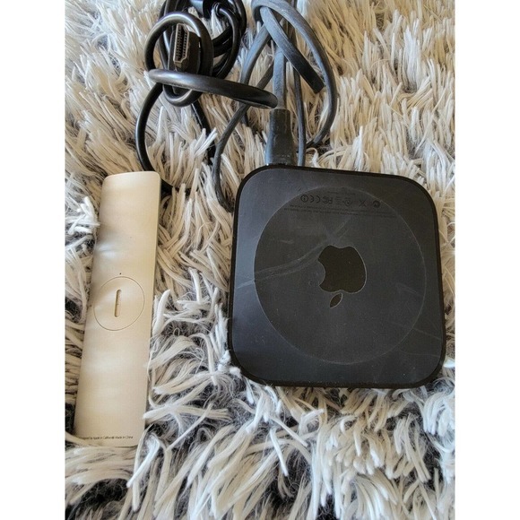 Apple TV HD Media‎ Streamer A1469 3rd Gen w/Remote(menu button not working ☹️) - Picture 3 of 6